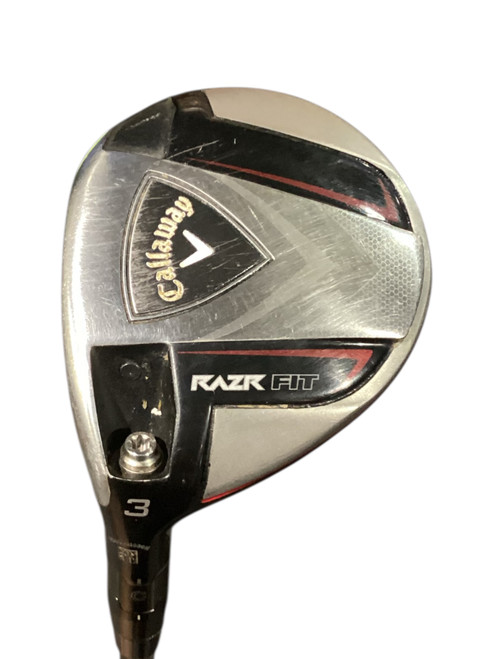 Vist Large View of Product Image Which is Used Callaway RAZR FIT Mens Fairway Wood LH 3 Wood