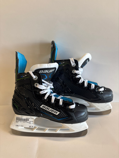 Vist Large View of Product Image Which is Used Bauer XLP Youth Hockey Skate Youth 13.0