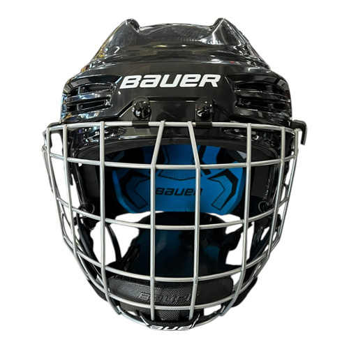 Vist Large View of Product Image Which is Used Bauer PRODIGY YTH HH Helmet Cage Combo Black One Size
