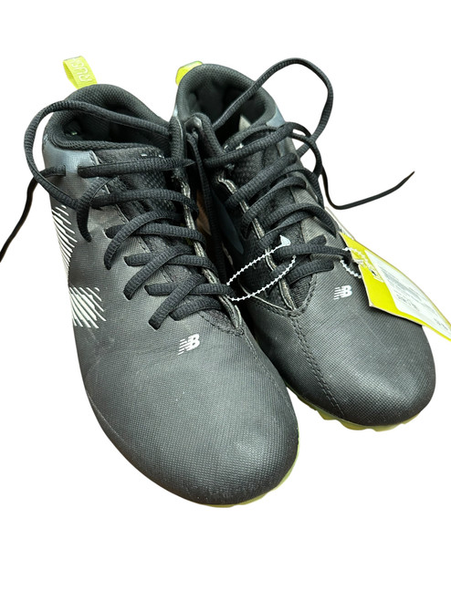 Vist Large View of Product Image Which is Used New Balance Jr FB Cleats Black Junior 06.5