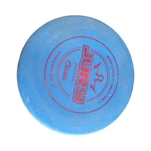 Vist Large View of Product Image Which is Used Dynamic Discs JURY CLASSIC PUTTER Disc Golf Putter Royal Blue