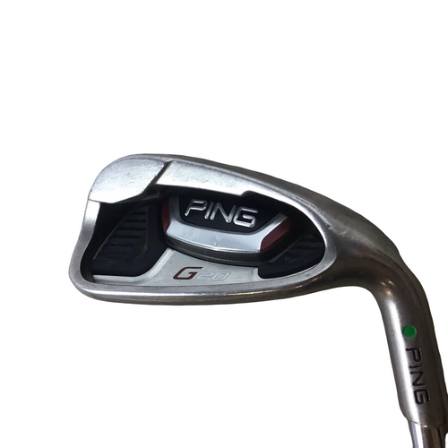 Vist Large View of Product Image Which is Used Ping G20 GREEN DOT Golf Wedge Mens RH Pitching Wedge
