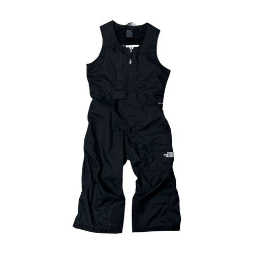 Vist Large View of Product Image Which is Used North Face Snow Bibs Youth Black Youth