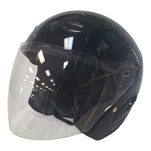 Vist Large View of Product Image Which is Used STANDARD W VISOR Adult Helmet Black LG