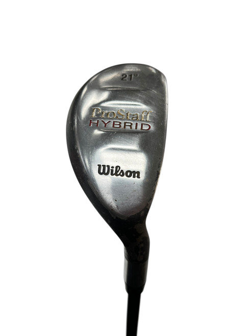 Vist Large View of Product Image Which is Used Wilson PROSTAFF 21 DEG Mens Hybrid Club RH 3 Hybrid