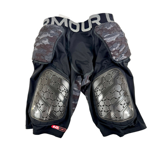 Vist Large View of Product Image Which is Used Under Armour HEAT GEAR Football Girdle Pads Adult LG