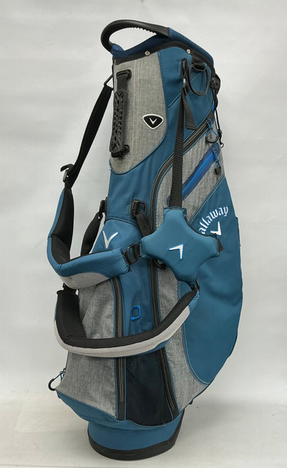 Vist Large View of Product Image Which is Used Callaway 4-WAY Mens Stand Bag Royal Blue