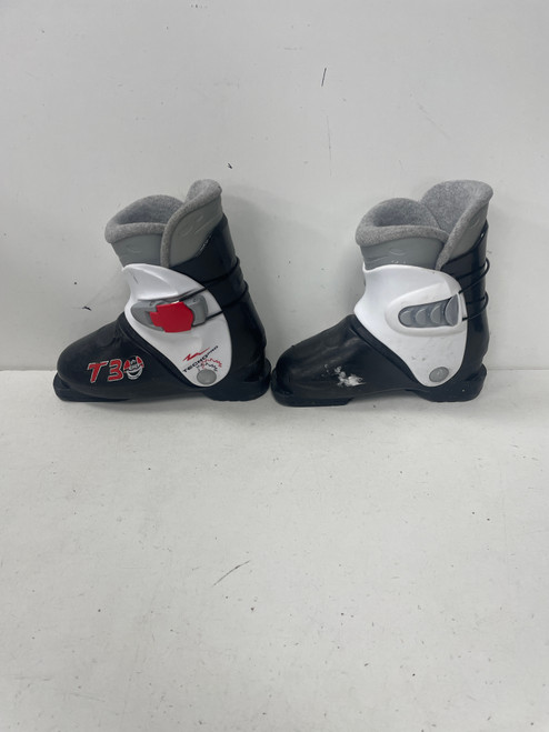 Vist Large View of Product Image Which is Used Tecno Pro T30 Boys DH Ski Boot Black 205 MP - J01