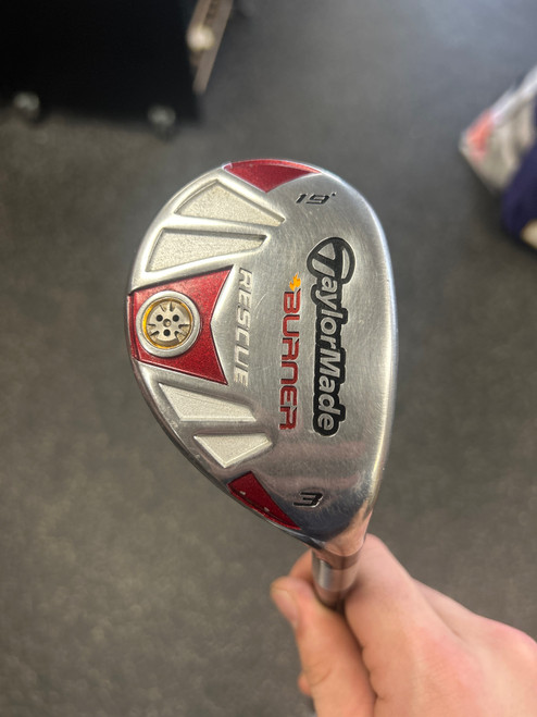 Vist Large View of Product Image Which is Used Taylormade BURNER RESCUE Mens Hybrid Club RH 3 Hybrid