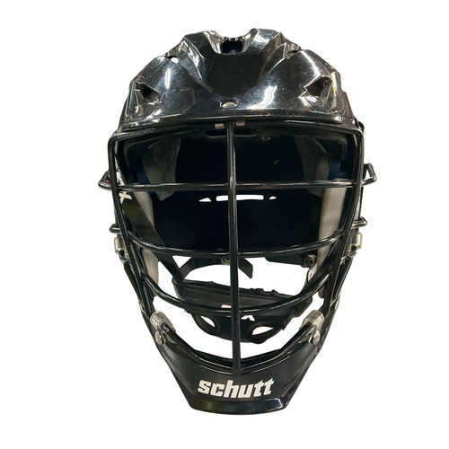 Vist Large View of Product Image Which is Used Schutt RIVAL Lacrosse Helmet Black L/XL