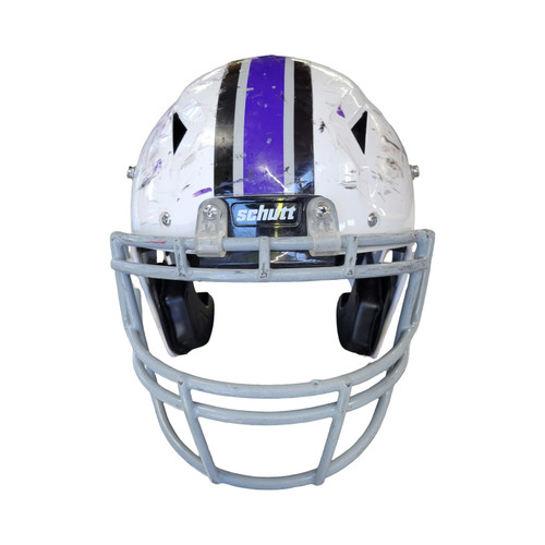 Vist Large View of Product Image Which is Used Schutt 2023 YTH VENGANCE A11 HELMET LG FB Helmet White LG