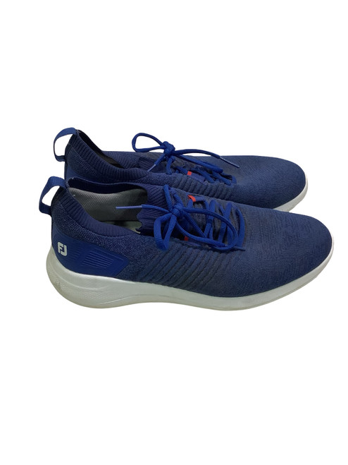 Vist Large View of Product Image Which is Used Foot Joy Mens Golf Shoes Royal Blue Senior 10