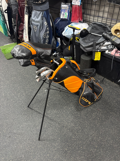 Vist Large View of Product Image Which is Used Cobra KING COBRA 7PC SET 9-12 Jr Package Set RH Black 7 Piece