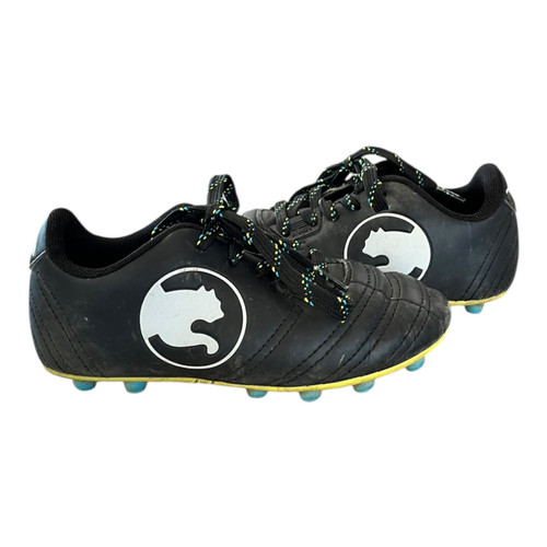 Vist Large View of Product Image Which is Used Soccer Cleats Black Youth 11.0