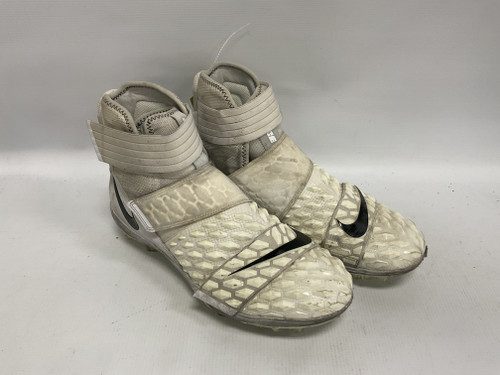 Vist Large View of Product Image Which is Used Nike Adult FB Cleats White Senior 12