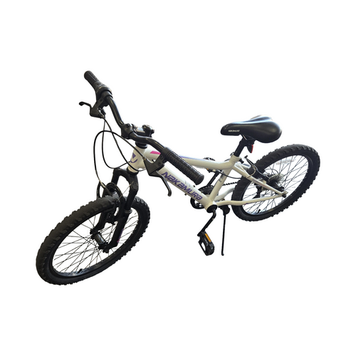 Vist Large View of Product Image Which is Used NAKAMURA MEYOU GIRLS MTN BIKE SZ20 Mountain Bike Girls White 20"
