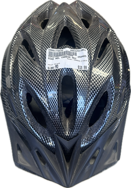 Vist Large View of Product Image Which is Used CARBON FIBER Bike Helmet Black MD