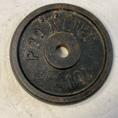Vist Large View of Product Image Which is Used PRO LIFT Standard Plate Black 10 lb