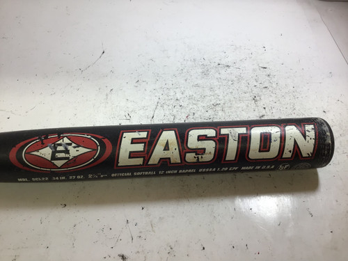 Vist Large View of Product Image Which is Used Easton SYNERGY 2 BB/SB Slowpitch Bat 34"