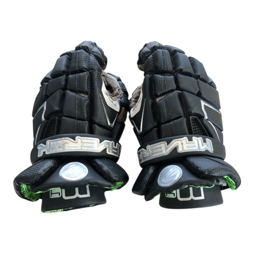 Vist Large View of Product Image Which is Used Maverik M4 Lacrosse Gloves Mens Black 13"