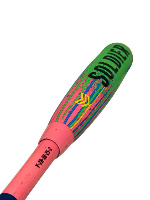 Vist Large View of Product Image Which is Used SOLDIER TANK Y-28-18-25-2 -10 USSSA 2 3/4 Baseball Bat 28" 28/18