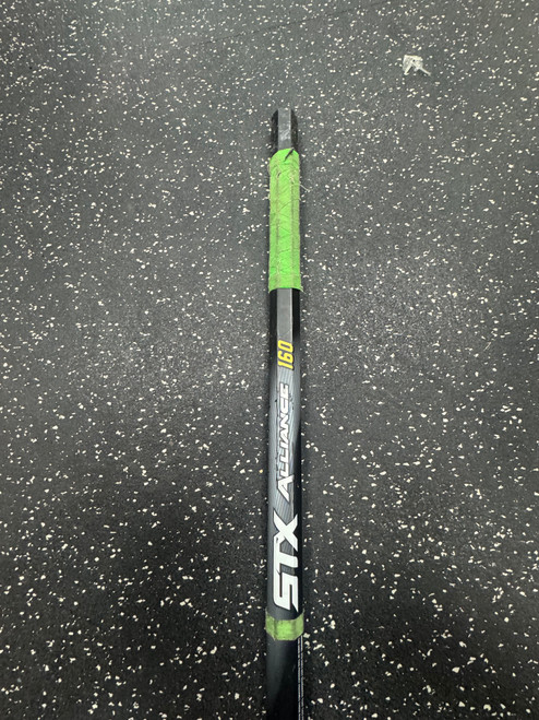 Vist Large View of Product Image Which is Used STX ALLIANCE 160 Mens Atk/Mid LAX Shaft Black