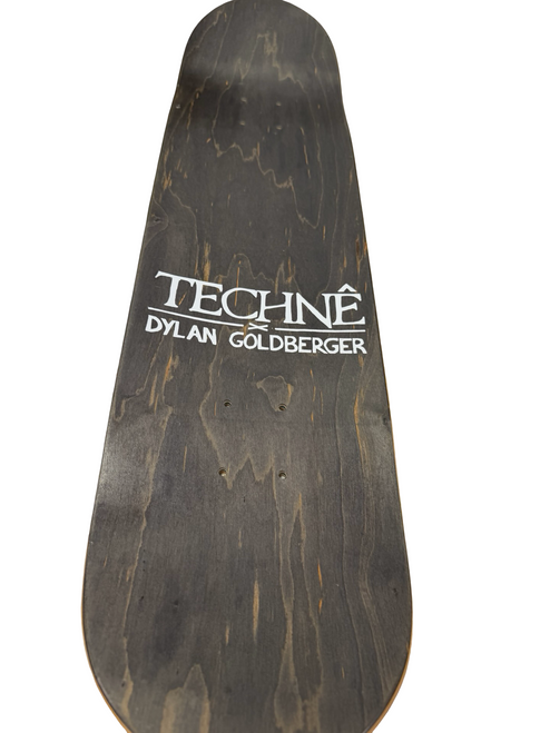 Vist Large View of Product Image Which is Used TECHNE DYLAN GOLDBERGER Sonar Skateboard Deck 8" - Like New