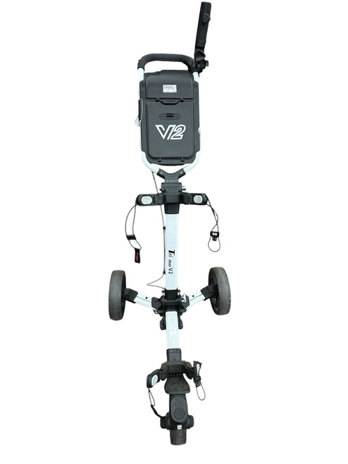 Vist Large View of Product Image Which is Used AXGLO 3 WHEEL PUSH CART Golf Cart 3 Wheel