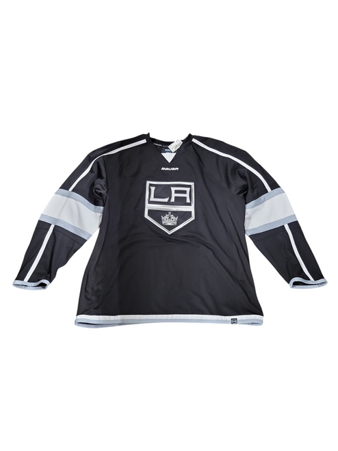Vist Large View of Product Image Which is Used Bauer LA KINGS BLANK Senior Hockey Tops
