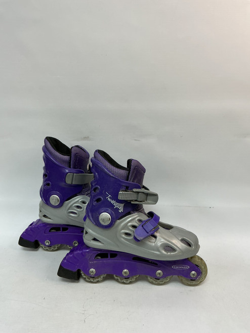 Vist Large View of Product Image Which is Used VARIFLEX TWILIHGT Child Rec Fitness Skates Purple Youth 13.0