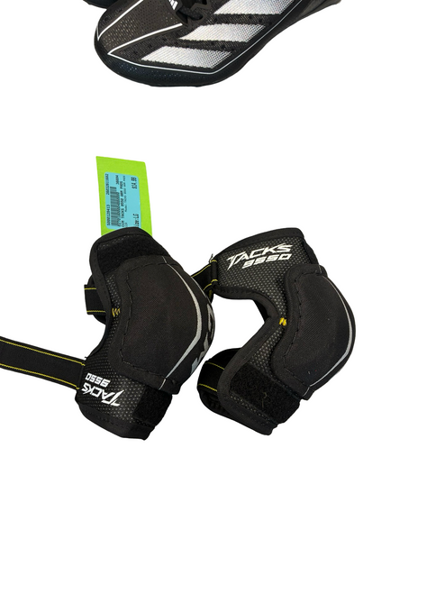Vist Large View of Product Image Which is Used CCM TACKS 9550 ARM PADS Youth Elbow Pads LG