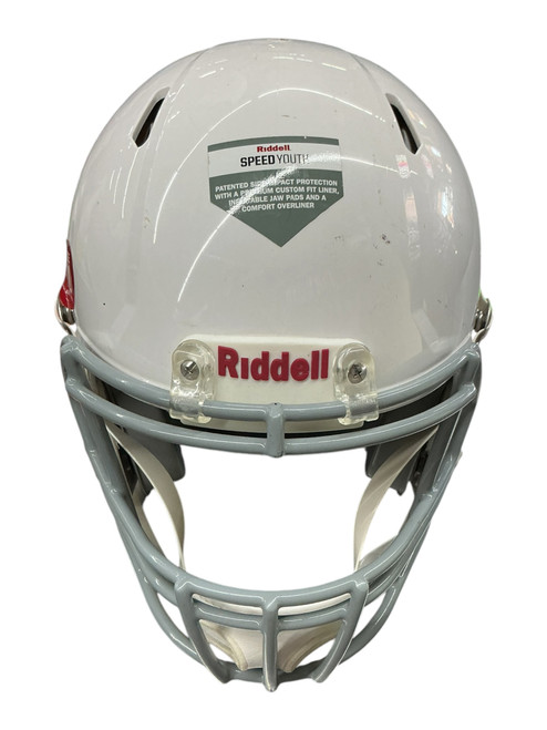 Vist Large View of Product Image Which is Used Riddell SPEED FB Helmet White XL