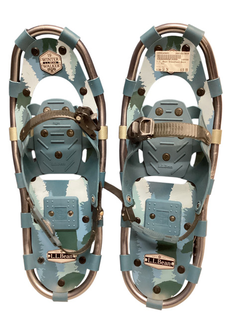 Vist Large View of Product Image Which is Used L.L. Bean Snowshoes Boys Red 18"
