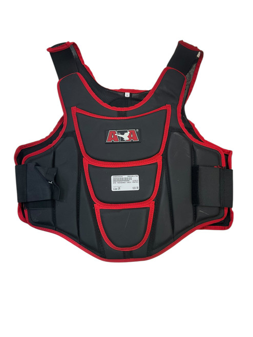 Vist Large View of Product Image Which is Used Martial Arts Chest Guard Black SM