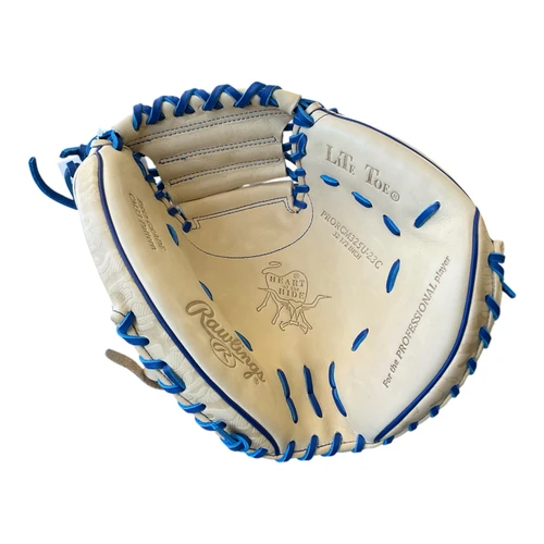 Vist Large View of Product Image Which is Used Rawlings HEART OF THE HIDE PRORCM325U BB/SB Catchers RH Throw Beige 32 1/2"