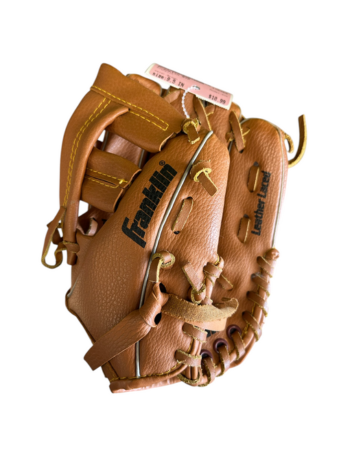 Vist Large View of Product Image Which is Used Franklin RTP BB/SB Glove RH Throw Brown 9 1/2"