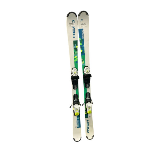 Vist Large View of Product Image Which is Used Head SOUPHEAD Boys DH Ski/Binding White 127 cm