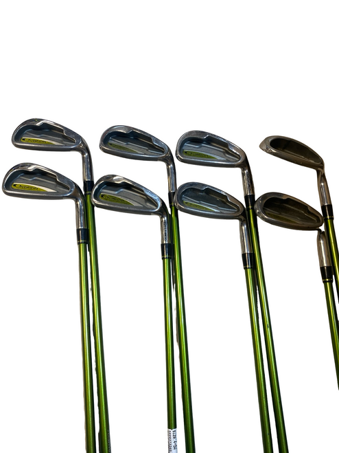 Vist Large View of Product Image Which is Used Adams Golf OVATION Womens Iron Set RH 4I-SW