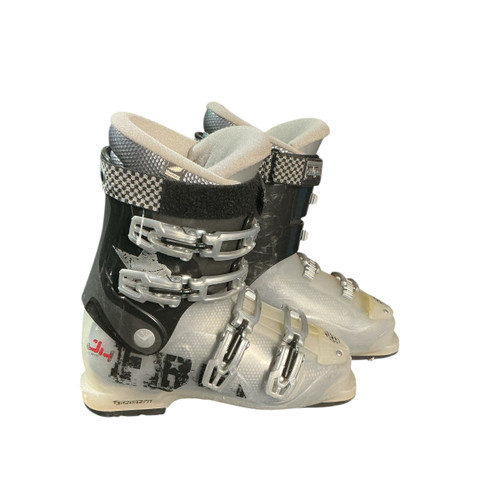 Vist Large View of Product Image Which is Used Alpina J4 Boys DH Ski Boot White 255 MP - M07.5 - W08.5