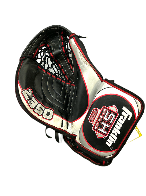 Vist Large View of Product Image Which is Used Franklin 2350 Street Goalie Catcher Jr Black MD