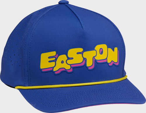 Vist Large View of Product Image Which is Easton Spring Break Rope Hat Navy/Yellow #E00719194