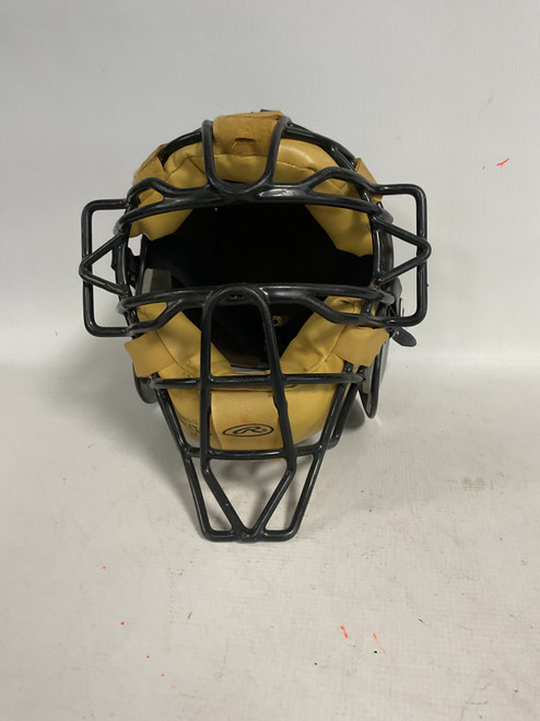 Vist Large View of Product Image Which is Used Rawlings HELMET MASK COMBO Umpire Mask