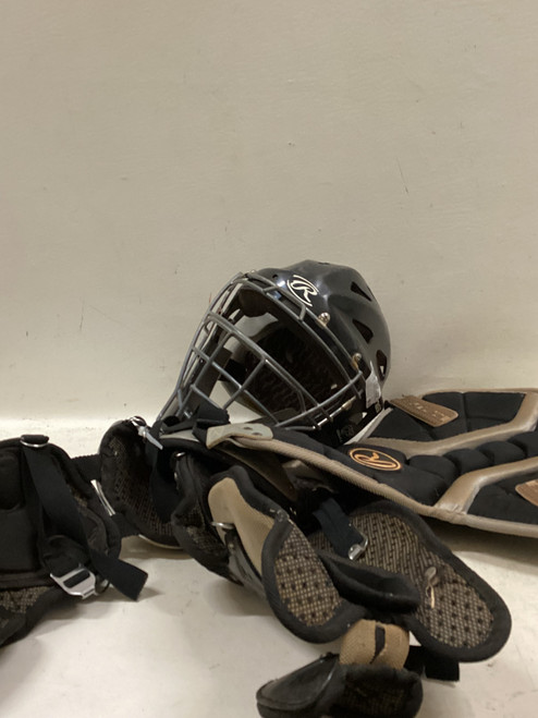 Vist Large View of Product Image Which is Used Rawlings CATCHER FULL SET W/HELMET Catchers Equipment Other