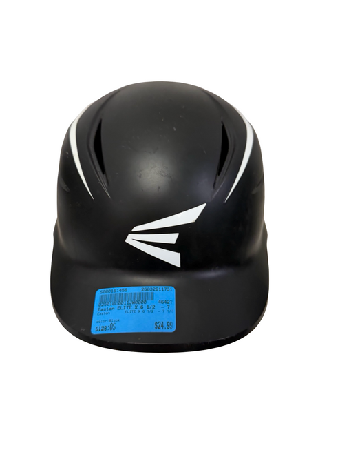 Vist Large View of Product Image Which is Used Easton ELITE X 6 1/2  - 7 1/8 Batting Helmet Black