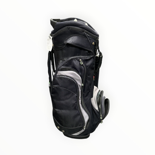 Vist Large View of Product Image Which is Used MG Golf MG GOLF CART BAG Mens Cart Bag Black