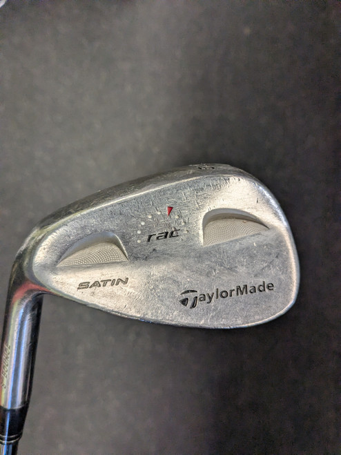 Vist Large View of Product Image Which is Used Taylormade RAC Golf Wedge Mens LH 52 Degree