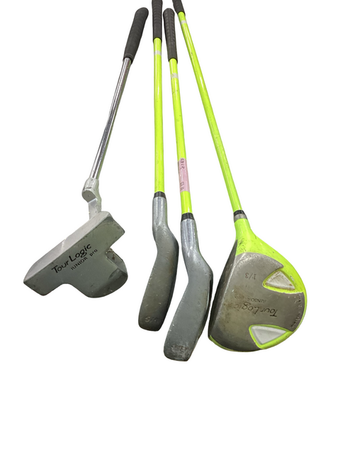 Vist Large View of Product Image Which is Used TOUR LOGIC JUNIOR SET RH 7-9YRS Jr Club Set RH 4 Piece