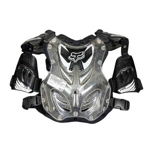 Vist Large View of Product Image Which is Used Fox Junior Chest Protector Black