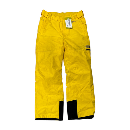 Vist Large View of Product Image Which is Used North Face Snow Pants Youth Yellow Large