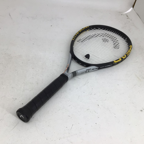 Vist Large View of Product Image Which is Used Head TI.S1 PRO TITANIUM 4 3/8 TENNIS RACQUET Adult Tennis Racquet Black 4 3/8"
